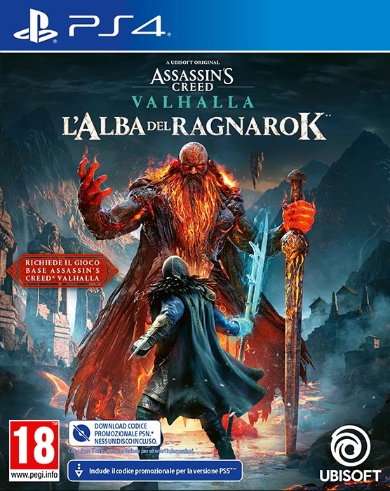 Ubisoft Assassin's Creed Valhalla L'alba Del Ragnarok Code In Box Per Playstatio