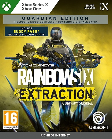 ubisoft tom clancy's rainbow six® extraction - guardian edition (compatibile con xbox series x)