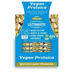ultimate barretta vegan proteica pistacchio 24 x 40 g