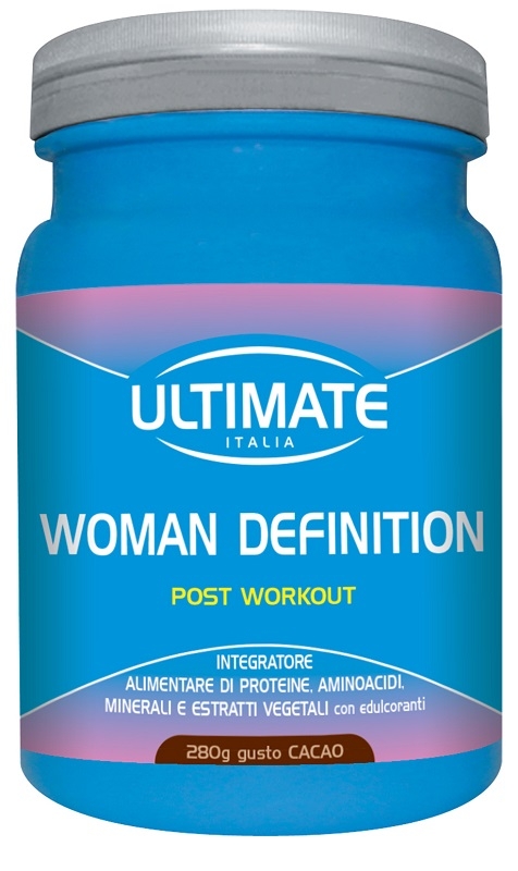 ultimate woman definition post-workout cacao 280 g