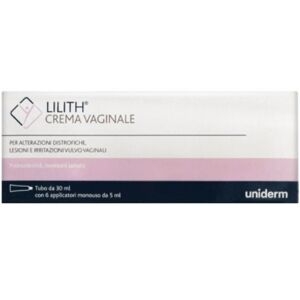 Uniderm Farmaceutici Lilith Crema Vaginale Lubrificante Lenitiva Protettiva 30 Ml