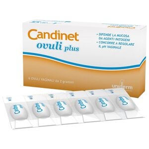Uniderm Farmaceutici Srl Candinet Ovuli Vaginali 6 Pezzi