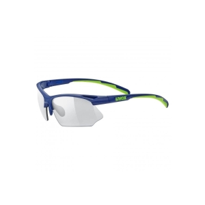 uvex occhiali sportstyle 802 vario blu verde opaco nero uomo