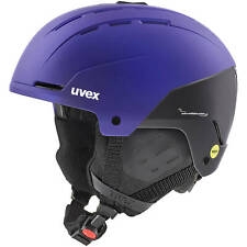 uvex stance mips - casco da sci purple bash/black matt