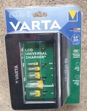 Varta Lcd Caricabatterie Universale Per Aa Aaa C D 9v Nimh 57688 Senza Batterie