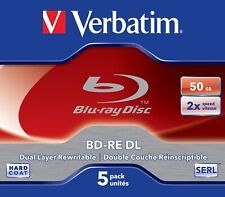 Verbatim Br Bd-re Dual-layer 50gb Scratchguard 5p Single