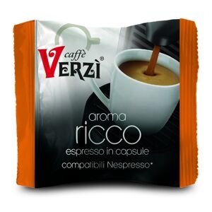 Verzì 100 Capsule Nespresso Compatibili Ricco Verzi Caffè