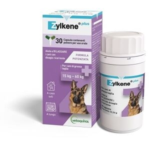 Vetoquinol Zylkene Plus Cani 15-60 Kg 30 Capsule