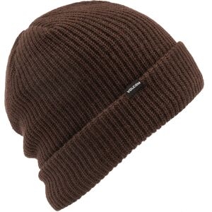 Volcom Sweep Lined Beanie Brown One Size