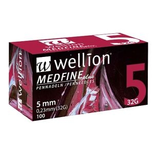 Wellion® Medfine Plus 5mm G32 100 Pezzi