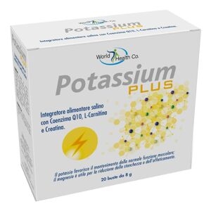 World Health Company Srls Potassium Plus 20bust
