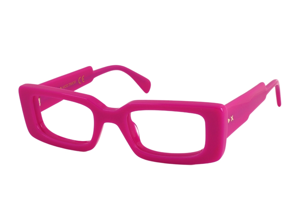 x-lab occhiali da vista mod. timor montatura cod. colore fucsia squadrata fucsia donna