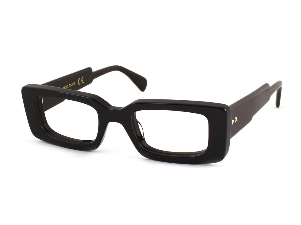 x-lab occhiali da vista mod. timor antiriflesso cod. colore nero squadrata nero donna