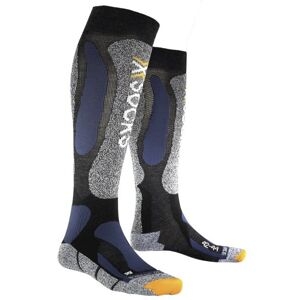 X-socks Ski Performance - Calze Da Sci Grey/blue 35/38