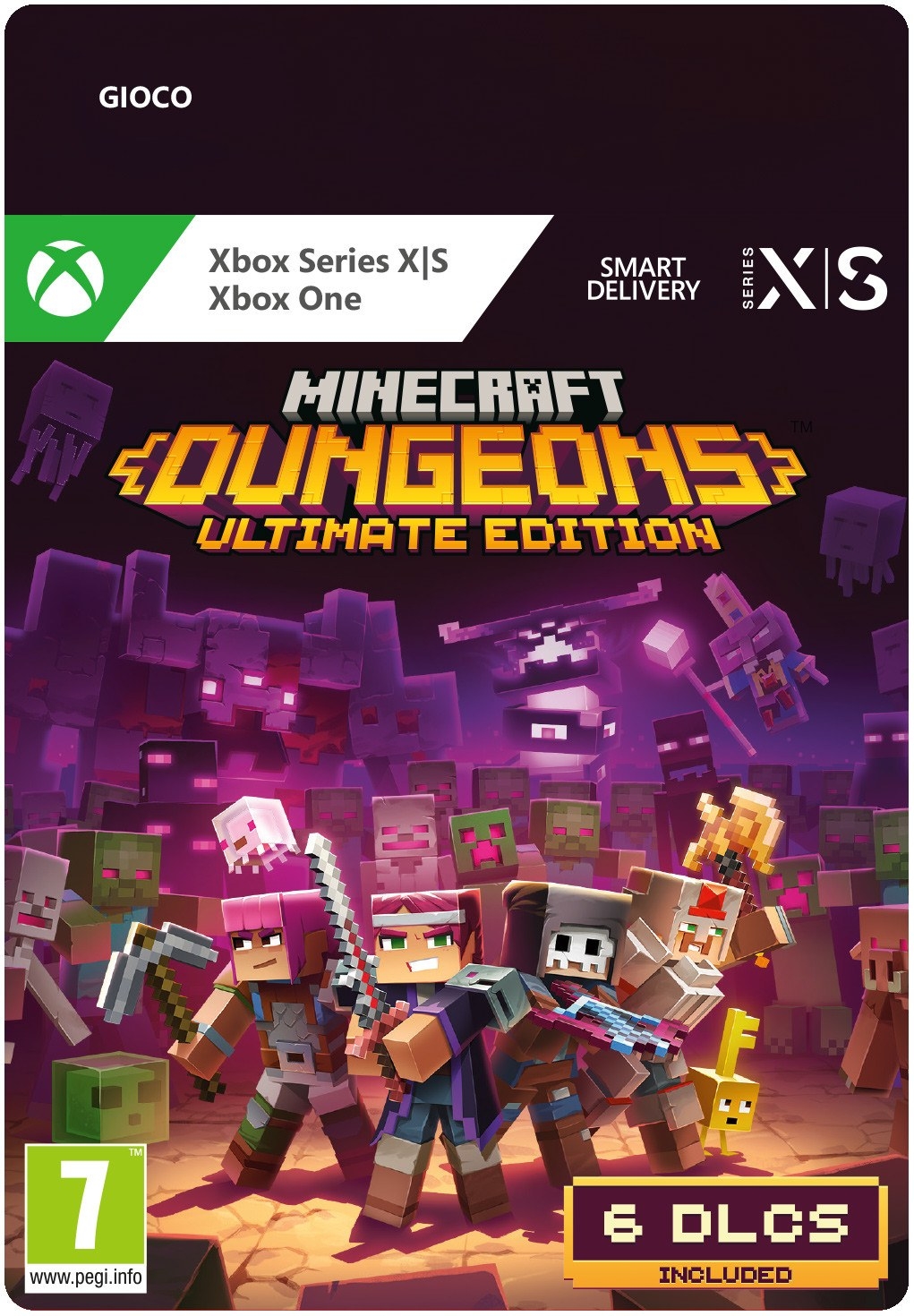 xbox game studios minecraft dungeons: ultimate edition (compatibile con xbox series xs)