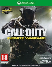 Xbox One Call Of Duty Infinite Warfare Ufficiale Italia